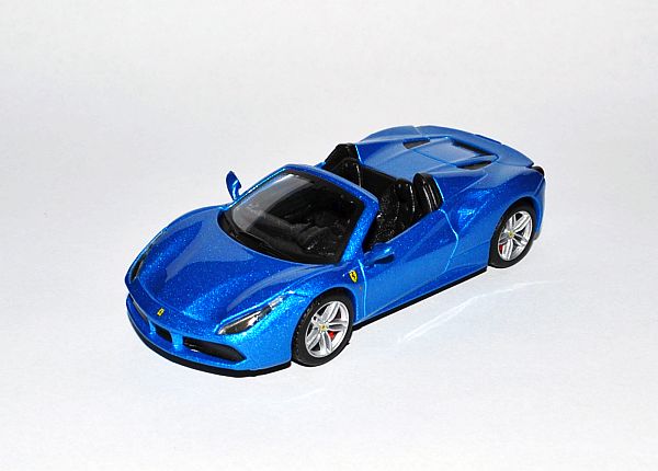 Ferrari 🇮🇹 488 Spider blue – porównanie serii RACE ze SIGNATURE