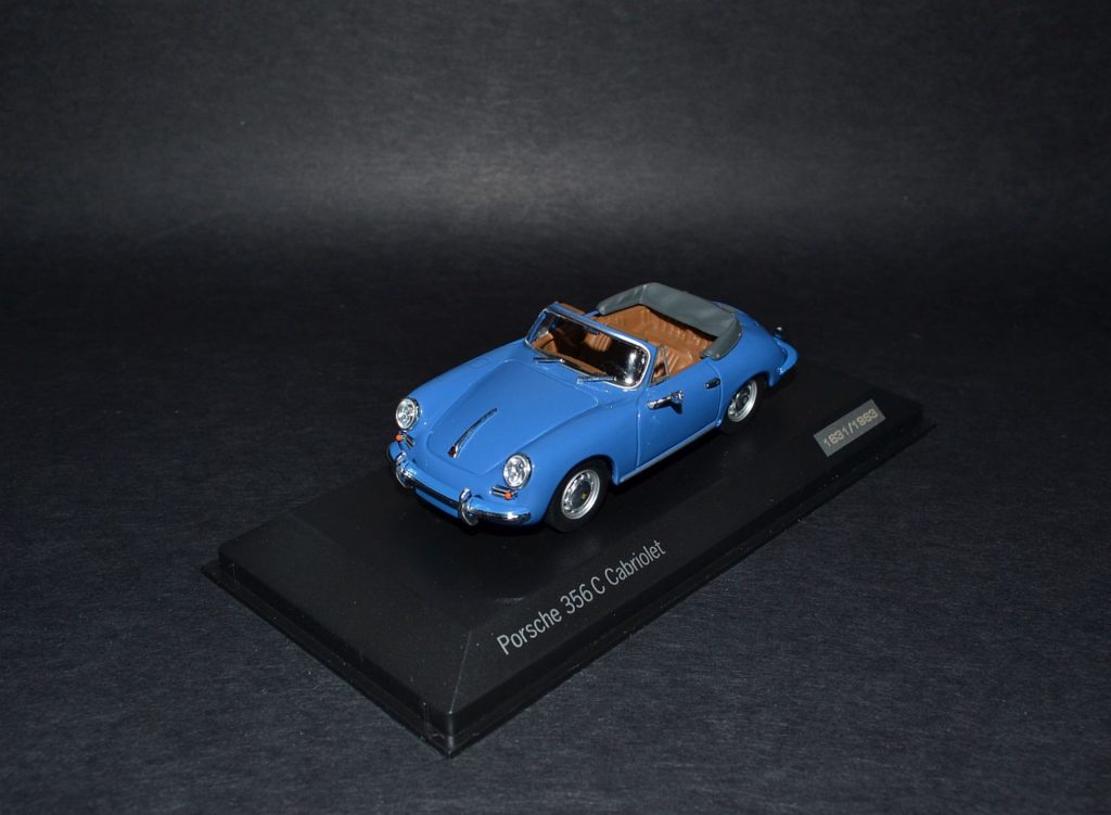 Minichamps Porsche 356 C cabriolet 1963 blue_4